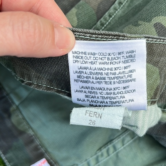 SUNDRY Camo Star Pants size 26 - Picture 6 of 11